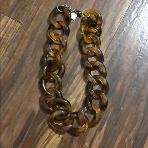 Tortoise Link Necklace